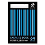 Olympic Exercise Book Feint Ruled 8mm A4 64 Pages