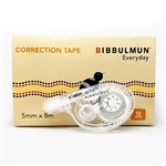 Bibbulmun Correction Tape Sidewinder 5mmx8M Wht 12