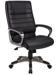 Capri Ys333 Executive High Back Pu Chair Black
