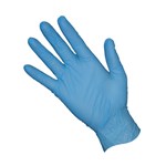ProVal Gloves Nitrile Blues Disposable Powder Free Large Blue Box 100