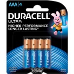 Duracell Battery Rechargeable Ultra Aaa Pack 4