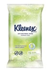 Kleenex Antibacterial Wet Wipes White 15 7 Packs per Box
