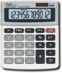 Deli Calculator L1217 12Digit Desktop Light Grey