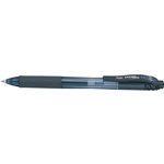 Pentel Energel Retractable Rollerball Pen BL107 X Medium 07mm Pk 12 Black