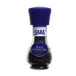 Saxa Grinder Peppercorn Black 45G