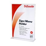 Esselte Sign And Menu Holder Double Sided Portrait A3 Deskclear