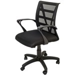 Rapid Vienna Mesh Back Task Chair With Arms Black Mesh
