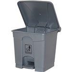 Cleanlink Rubbish Bin 12059 With Pedal Lid 45L Grey