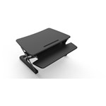 Rapid Riser Desk Sit Stand Desktop Manual 680W X 590D Mm Black
