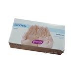 ProVal Gloves Ecoclear Vinyl Disposable Powder Free Box 1000 Small