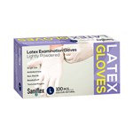 ProVal Gloves Securitex Latex Exam Lightly Powdered Large Natural Box 100