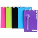 Colourhide Reporters Notebook 210X127mm 200 Pages Assorted