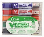 Pilot Begreen V Board Masters Whiteboard Markers 23mm Bullet Colours