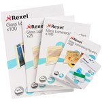 Rexel Laminating Pouch A4 100 Micron Gloss Pack 100