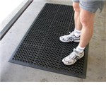 Italplast Safewalk Rubber Mats 1500X914Mm Black