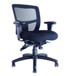 Miami II YS113A Task Chair Black With Arms