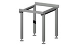 Steelco Locker Stand Only 300 To 450H X 460D X 305W Silver Grey