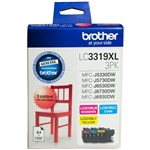 Brother LC3319XL3PK OEM Ink Cartridge Colour Value Pack CMY