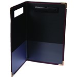 Marbig Supertuff Clipboard Folder Foolscap Black