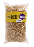 Marbig Rubber Bands No 33 Natural Brown 500G Pack 5