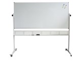 Rapid 1200 X 900 Mobile Whiteboard Double Sided Including Stand