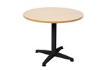 Rapid Round Table 4 Star Black PC Pedestal Frame With 1200Mm Beech Top