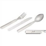3 Piece Metal Cutlery to Goundecorated