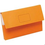Marbig Document Wallet Slimpick Foolscap Orange