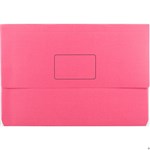 Marbig Document Wallet Slimpick Foolscap Pink