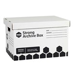 Marbig Strong Archive Box 420Lx320Wx260M White