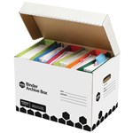 Marbig Archive Box Binder Retail 800500 345Wx480Dx330H White