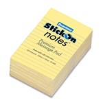 Beautone Stick On Notes 102 X 152mm Yellow