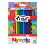 Texta Nylorite Colouring Marker Pack 12