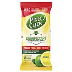 Pine O Cleen Biodegradable Wipes Disinfectant Surface LemonLime 45pack