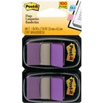PostIt Flags 680 Twin Colours 25X44mm Pack 2 Purple
