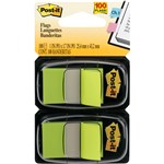 PostIt Flags 680 Twin Colours 25X44mm Pack 2 Bright Green