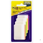 PostIt Tabs 686F1Bb Lined 50X38mm Bright Colours Assorted Pack 4