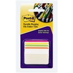 PostIt Tabs 686A1Bb Filing Bright Colours 50X38mm Pack 4