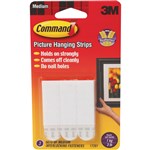 Command Small Picture Hanging Strips 17202 White Pack 4