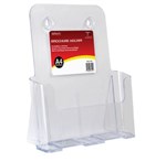 Esselte Brochure Holder Free Standing A4 1 Tier Clear