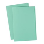 Avery Folders Manilla Foolscap Coloured Box100 Light Green