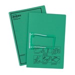 Avery Tubeclip File Foolscap 355X241mm Green With Black Print Pack 20