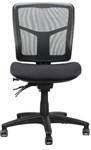 Mirea Medium Mesh Back Operator Chair Black Fabric 