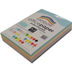 Rainbow Copy Paper A4 80GSM Pastel Assorted PK500