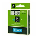 Dymo Labelling Tape D1 9mm X 7M 40913 Black On White