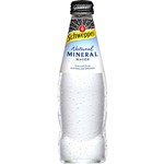 Schweppes Natural Mineral Water Glass Bottle 300Ml Box 24