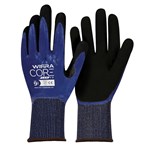 Wirra Core CXNFD Cut C Full Dip Nitrile Coated Gloves Blue