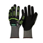 Wirra Core DXI Cut D Impact Nitrile Coated Gloves Grey