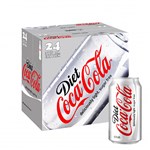 CocaCola Drink Diet Coke Can 375Ml Box 24