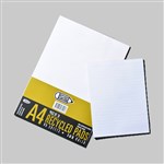 Writer Recycled Pad Ruled 50 Sheets A4 White 10 Pack